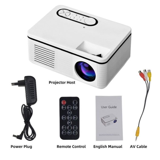 Mini Office Projector LCD LED Portable Projector Home Cinema