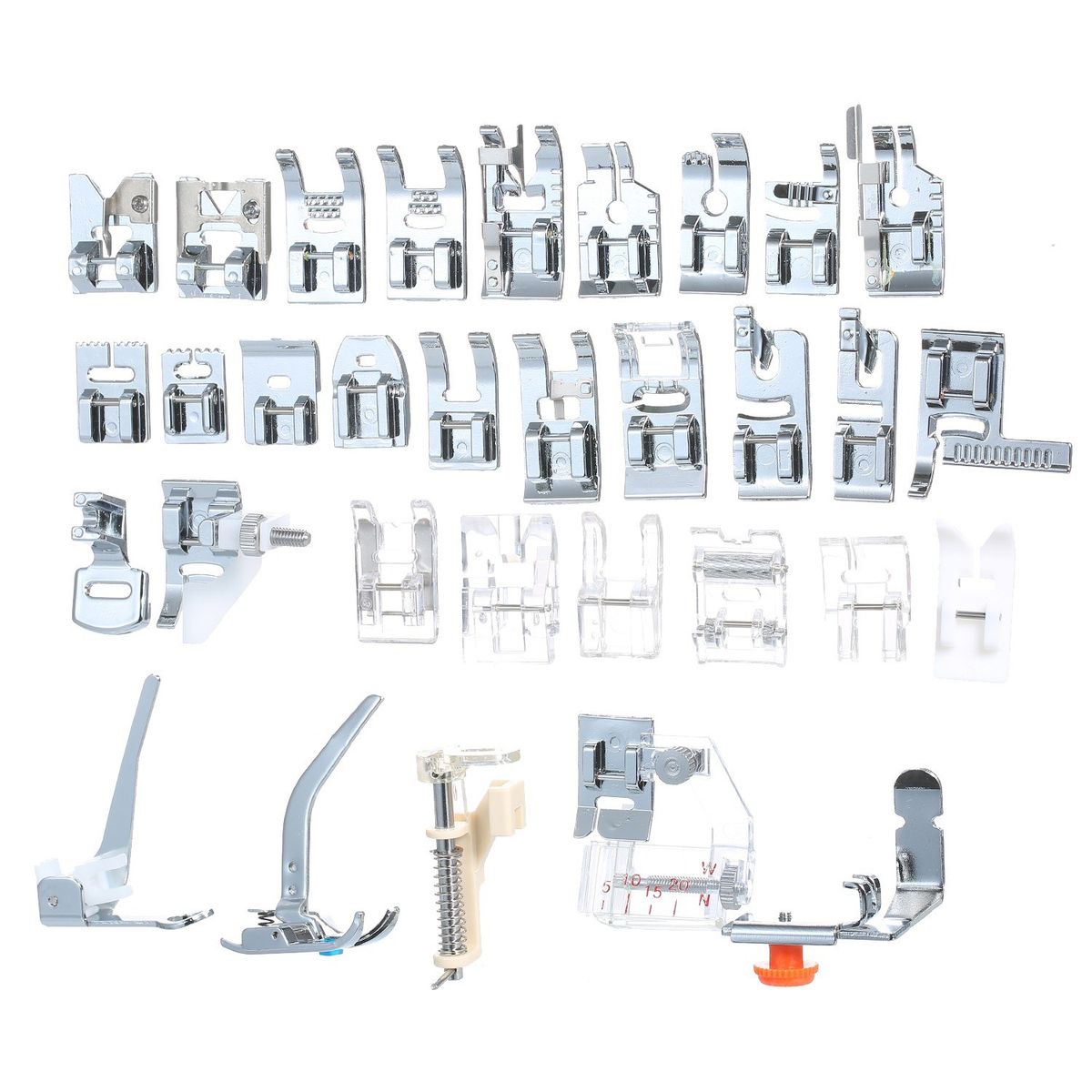 32pcs Presser Foot Set Domestic Sewing Machine Parts