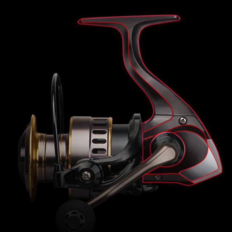 Fishing Reel Spinning Carp Reel Fish Smooth Long Shot Metal
