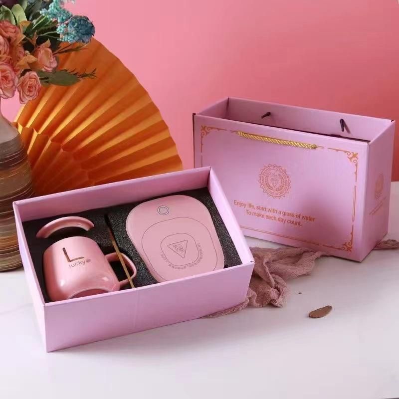AC heating cup thermostatic coaster USB computer type heating pad intelligent thermostatic coaster
