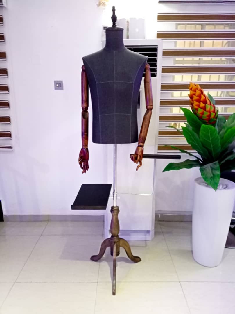 Male Dress Form With Trouser And Shoe Stand