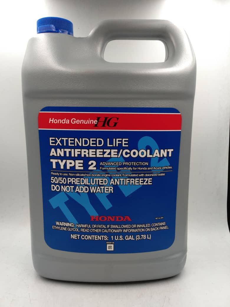 Genuine 50/50 Prediluted Extended Life Antifreeze / Coolant Type 2