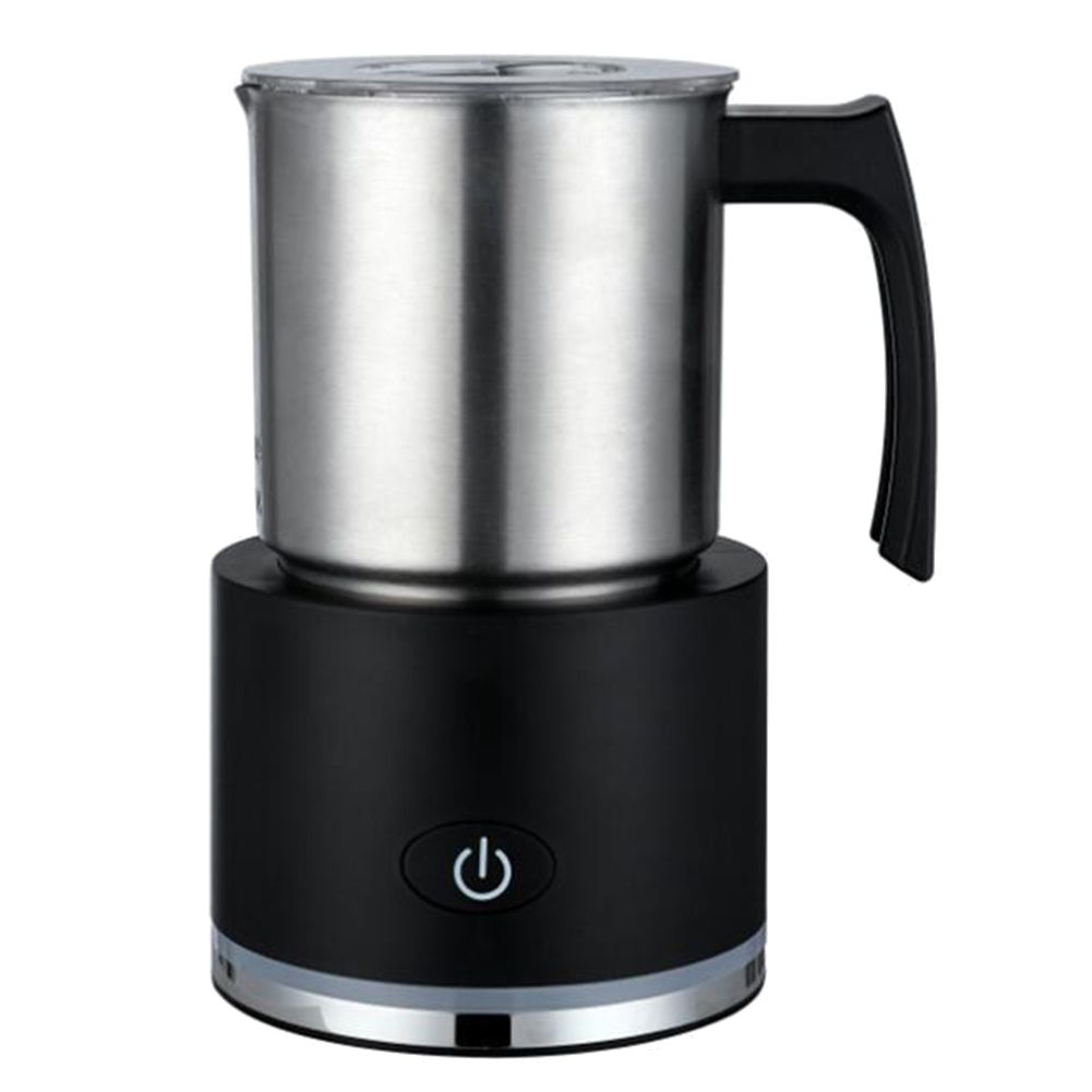700ml Detachable Electric Milk Frother Heat Foam Maker Coffee Home Kitchen Tool-Black