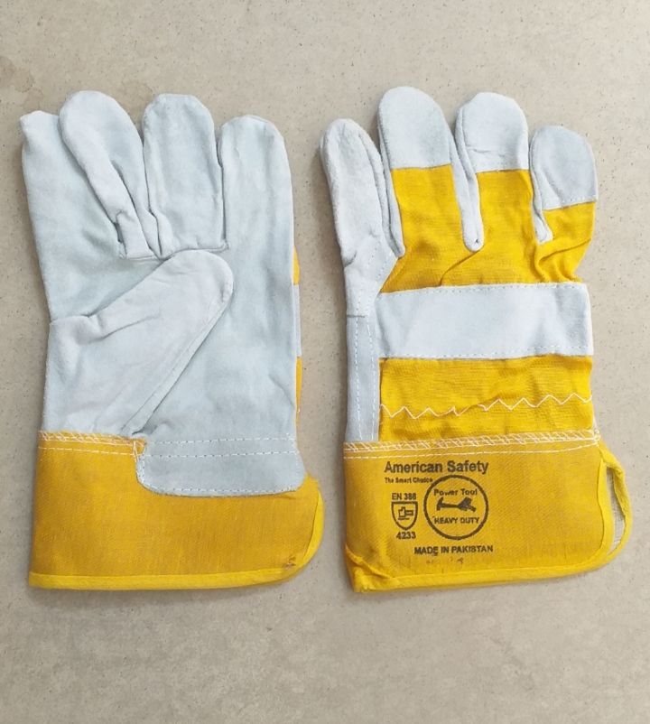 RIGGER LEATHER PALM HAND GLOVES
