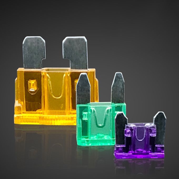 120Pcs/Box Mini Auto Fuses Set 2-35A Assorted Color-coded
