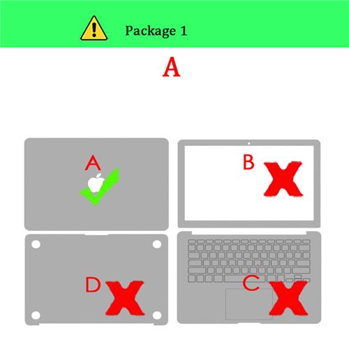 For Macbook Air 13 A1932 Notebook Skin Lap Sticker For Air