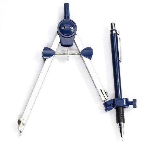 9Pc Geometry Set Metal Compass Geometry Precision