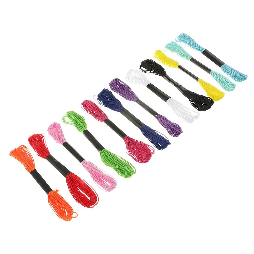 Durable Polyester Cross Stitch Thread Skeins