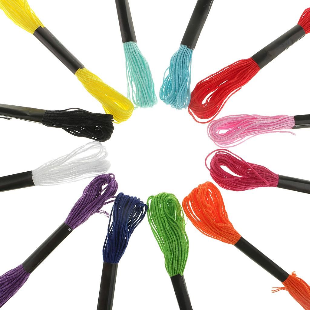 Durable Polyester Cross Stitch Thread Skeins