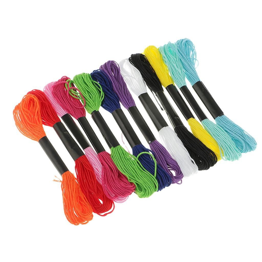 Durable Polyester Cross Stitch Thread Skeins