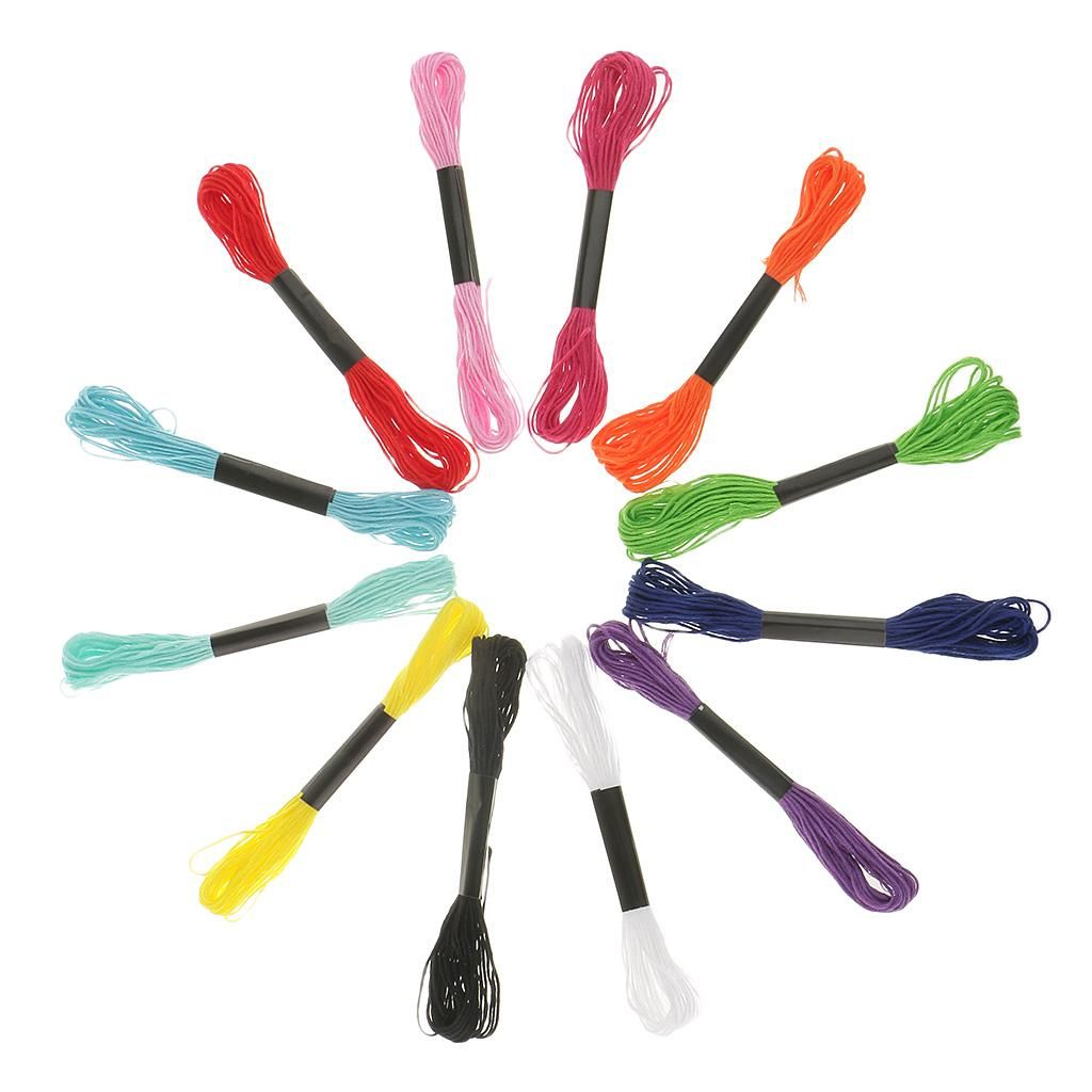 Durable Polyester Cross Stitch Thread Skeins