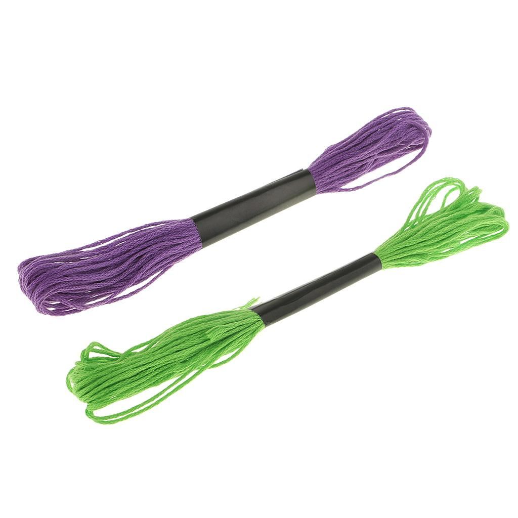 Durable Polyester Cross Stitch Thread Skeins