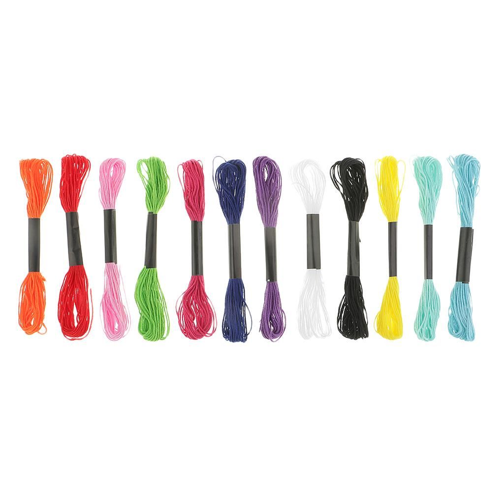 Durable Polyester Cross Stitch Thread Skeins
