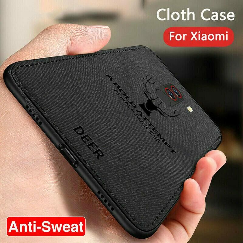 Shockproof Fabric Case For Xiaomi Redmi Note 9 9s 8T 8 7