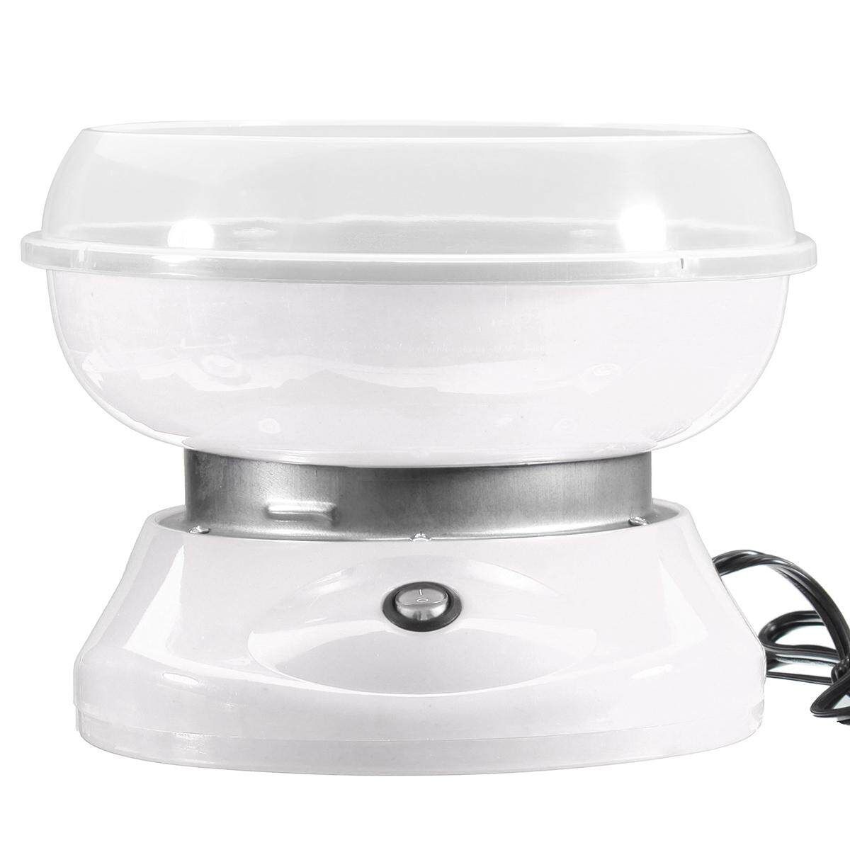 Electric Cotton Candy Maker Machine Sugar Floss Commercial Carnival Party White
