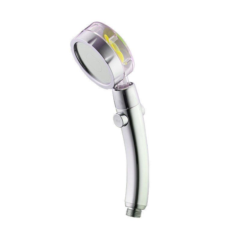 Turbo Fan Shower-held Propeller Driven Handheld Shower Xiaoman Waist High Pressure Water Saving Flow 360 Degrees Rotating