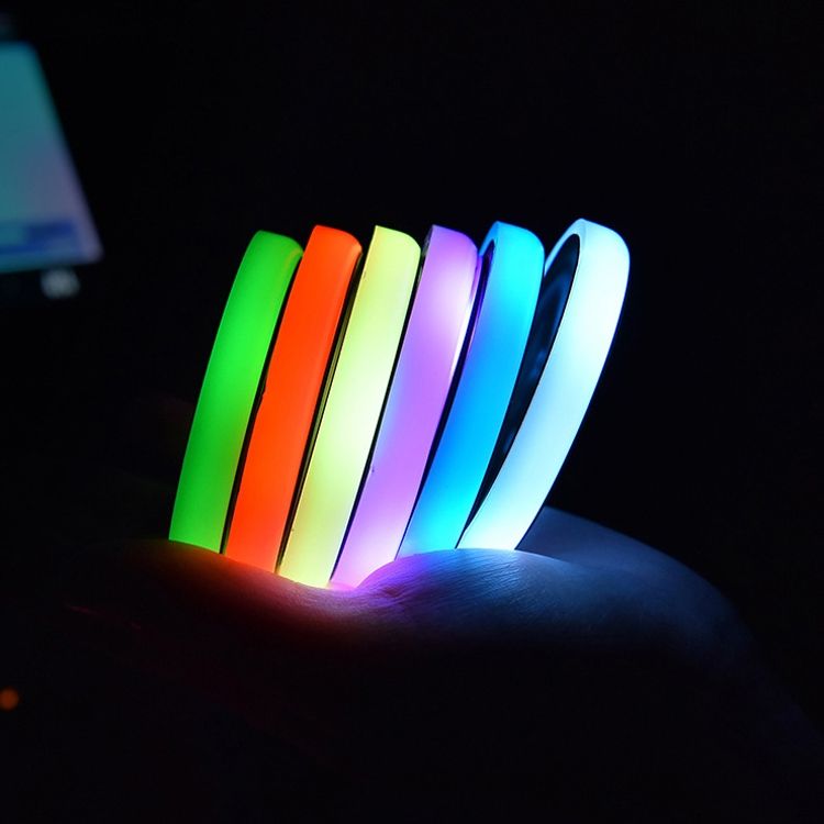 2 PCS Car LED Luminous Water Coaster