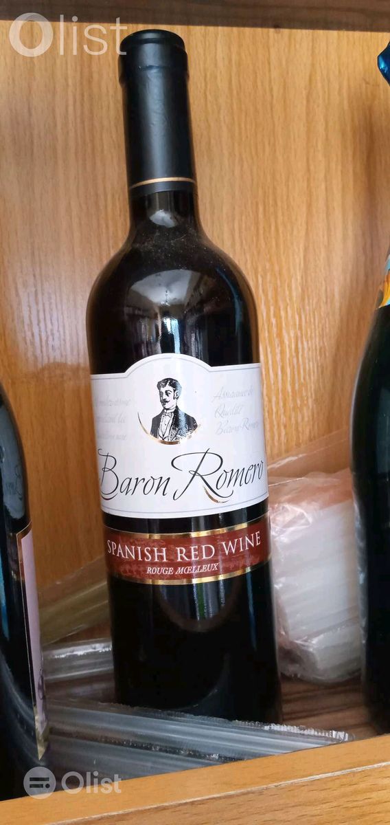BARON ROMERO SPANISH RED WINE 750ML