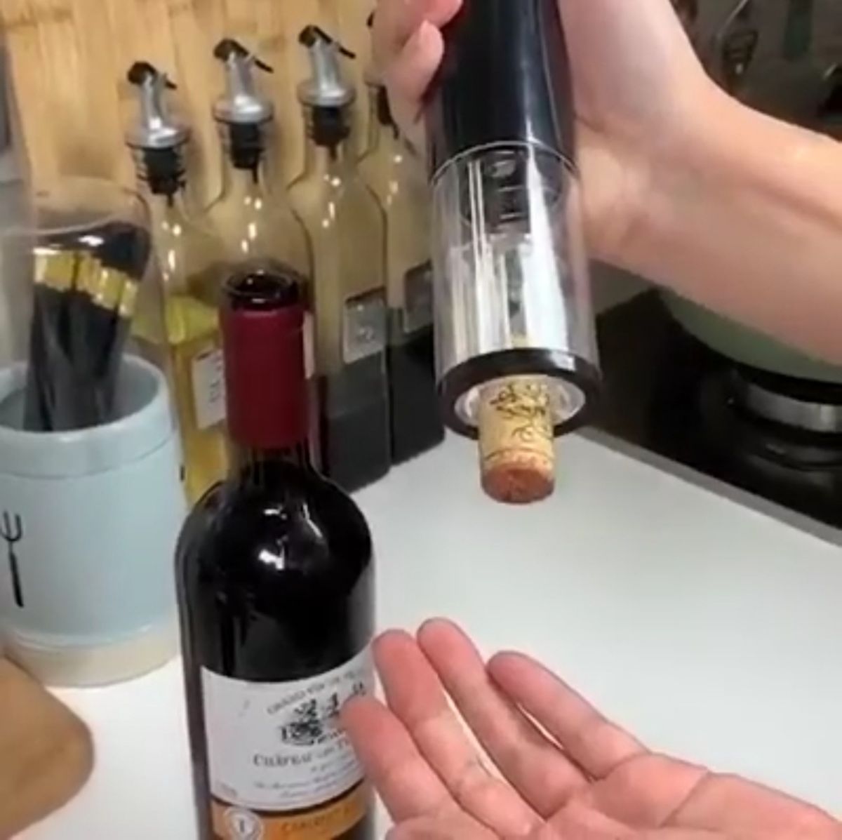 Automatic Wine Corkscrew