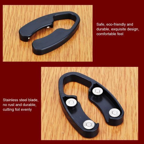 2PCS  Foil Cutter Quickly Effortlessly Removes Foil