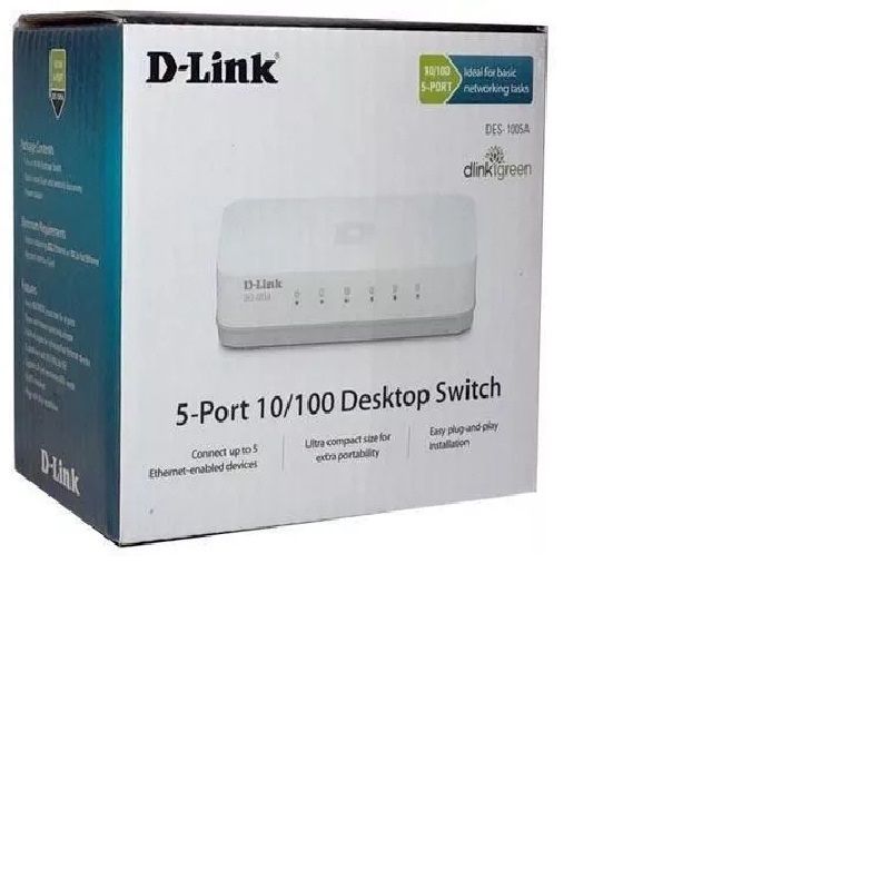 5-PORT 10/100 NETWORK SWITCH