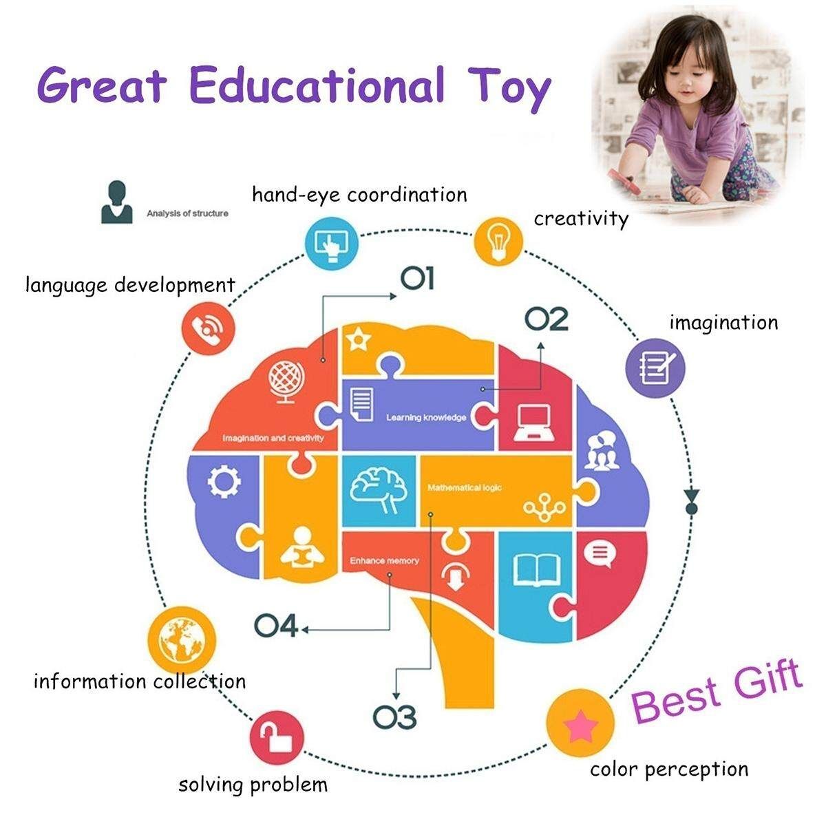 Writing Mat Board Kids Toy Aqua Water Pen Drawing Pad Toddler Children UK -86*57cm 86*57cm