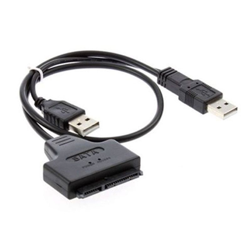 Hard Disk Drive SATA 7+15 Pin 22 To USB 2.0 Adapter Cable