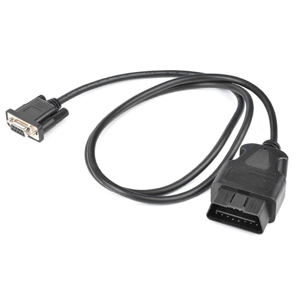 OBD USB VAG Interface OBD2 16-Pin To DB9 RS232 Cable For-