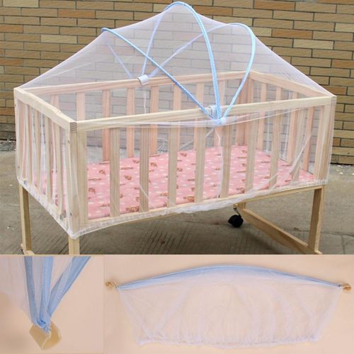 Summer White Baby Cradle Bed Canopy Mosquito Net