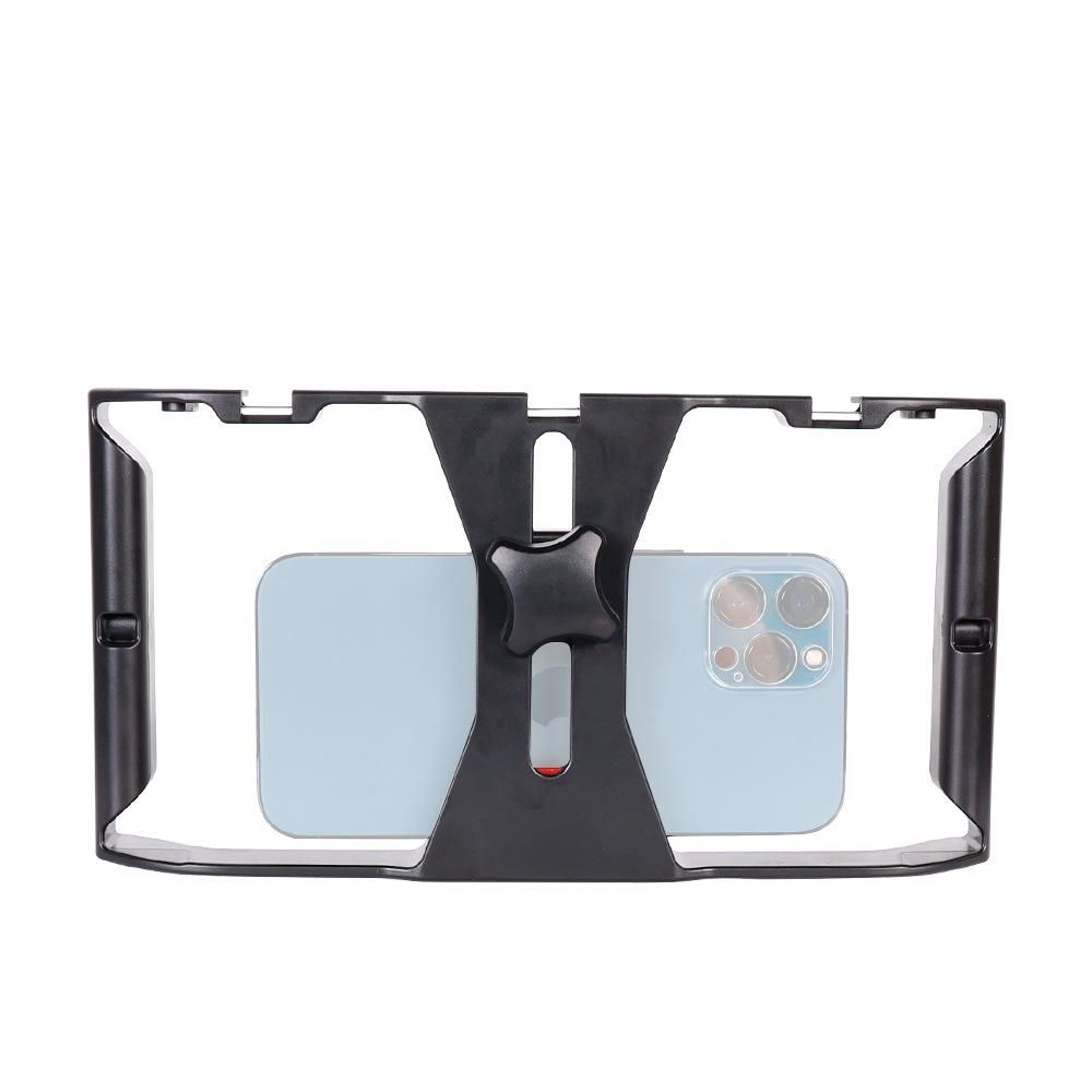 Factory direct sales filming video video stabilizer handheld camera bracket second generation mobile phone frame mobile phone rabbit cage