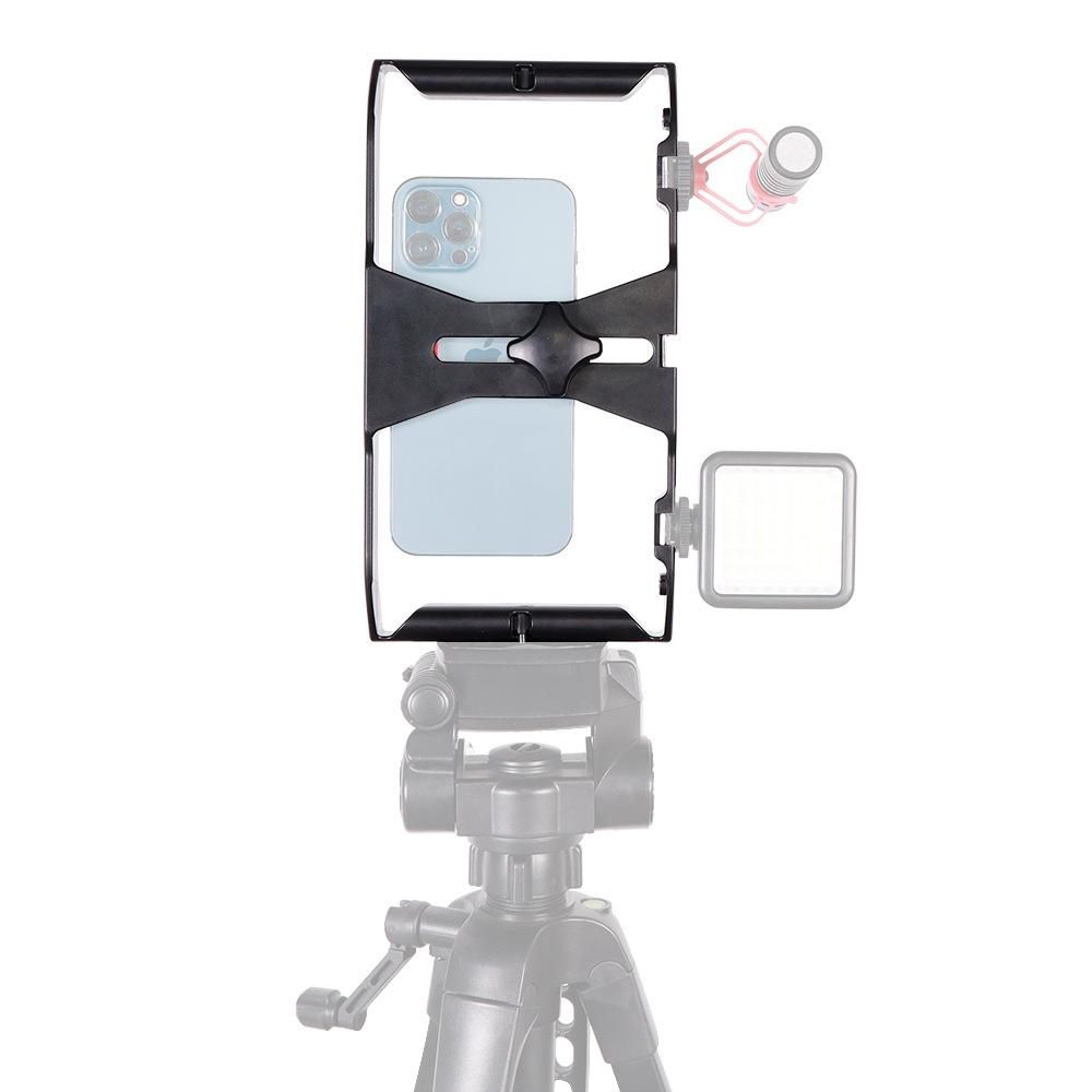 Factory direct sales filming video video stabilizer handheld camera bracket second generation mobile phone frame mobile phone rabbit cage
