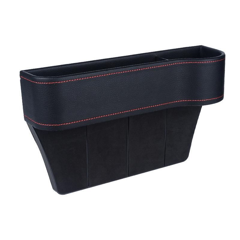 Car storage box car seat gap storage box car universal multi-function gap storage box car storage New (ABS black main driver)
