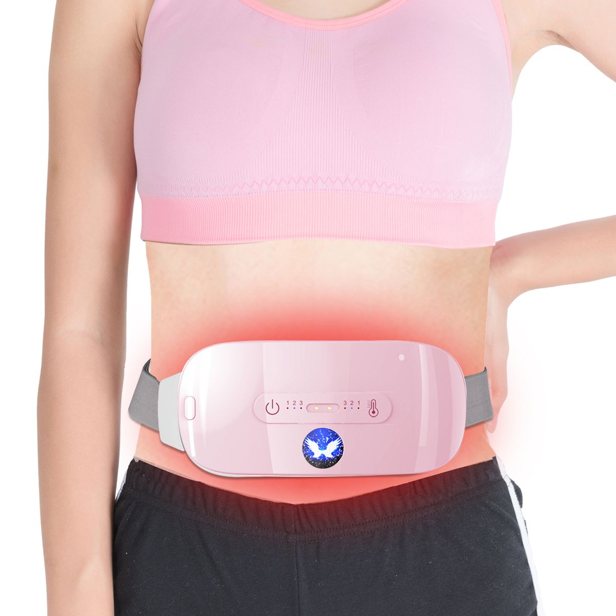Menstrual Heating Pad Portable Inductive Magnetic Charging