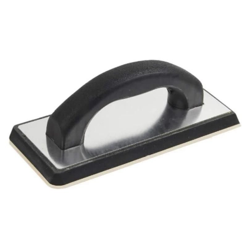 Hand Holding Plastering Trowel Epoxy Caulking Agent Scraper