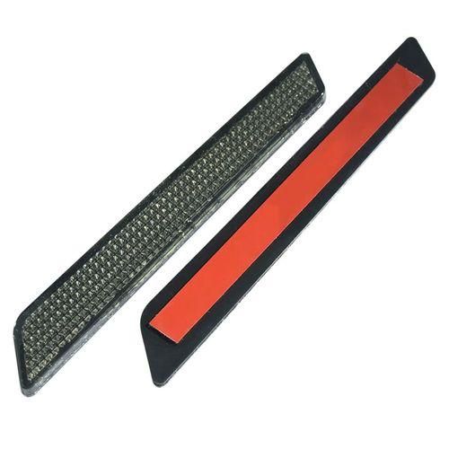 Saddlebag Reflectors Latch Covers Safety Side Visibility