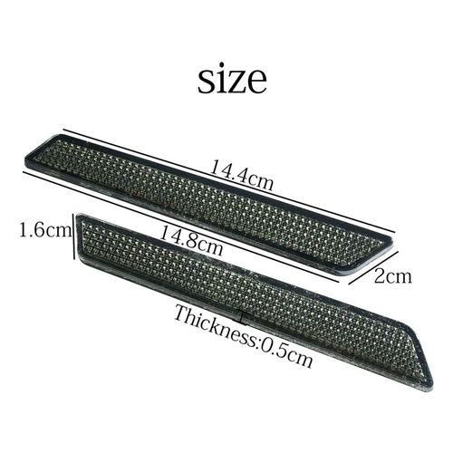 Saddlebag Reflectors Latch Covers Safety Side Visibility
