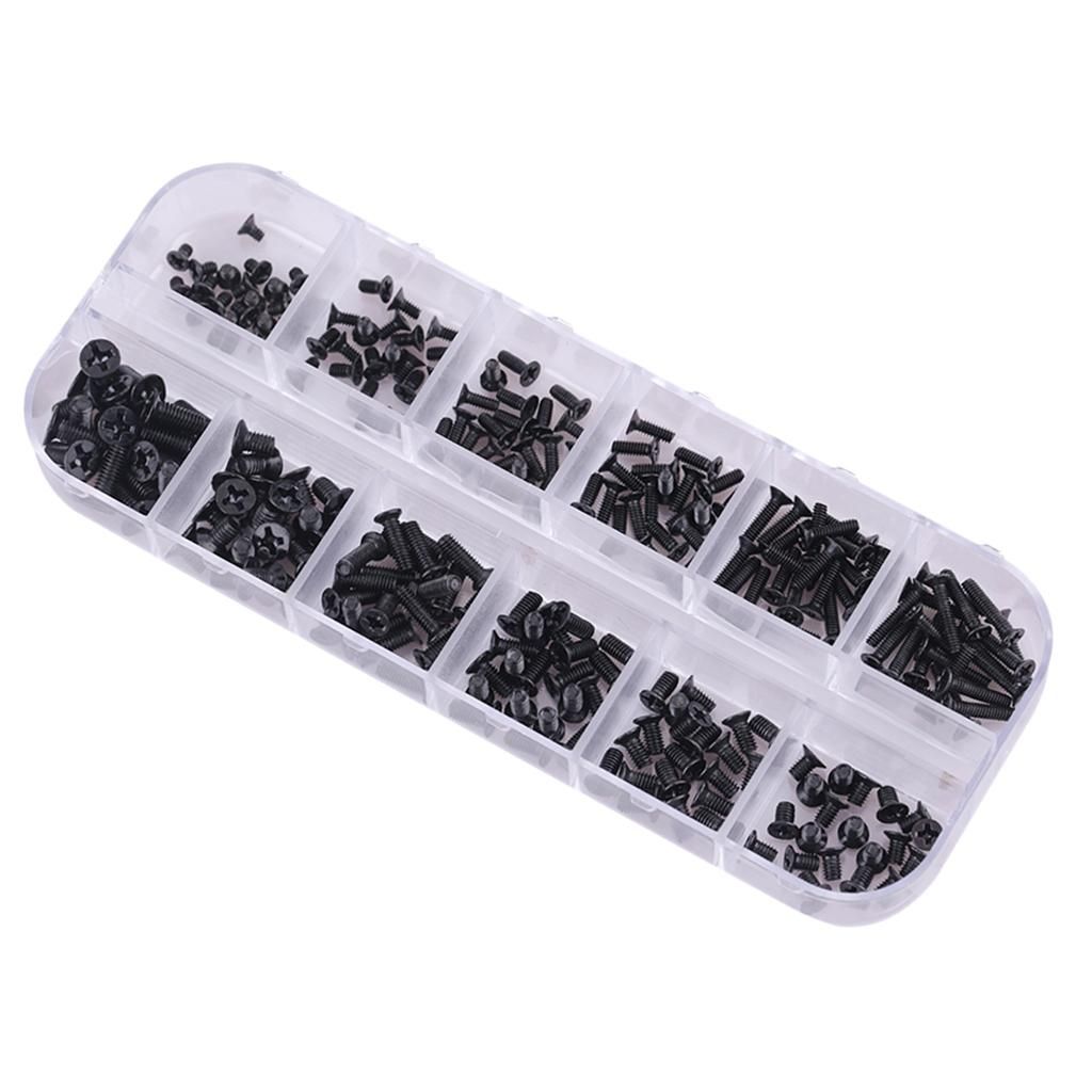240 Packs Notebook M2 M2.5 M3 Screws For HP Motherboard