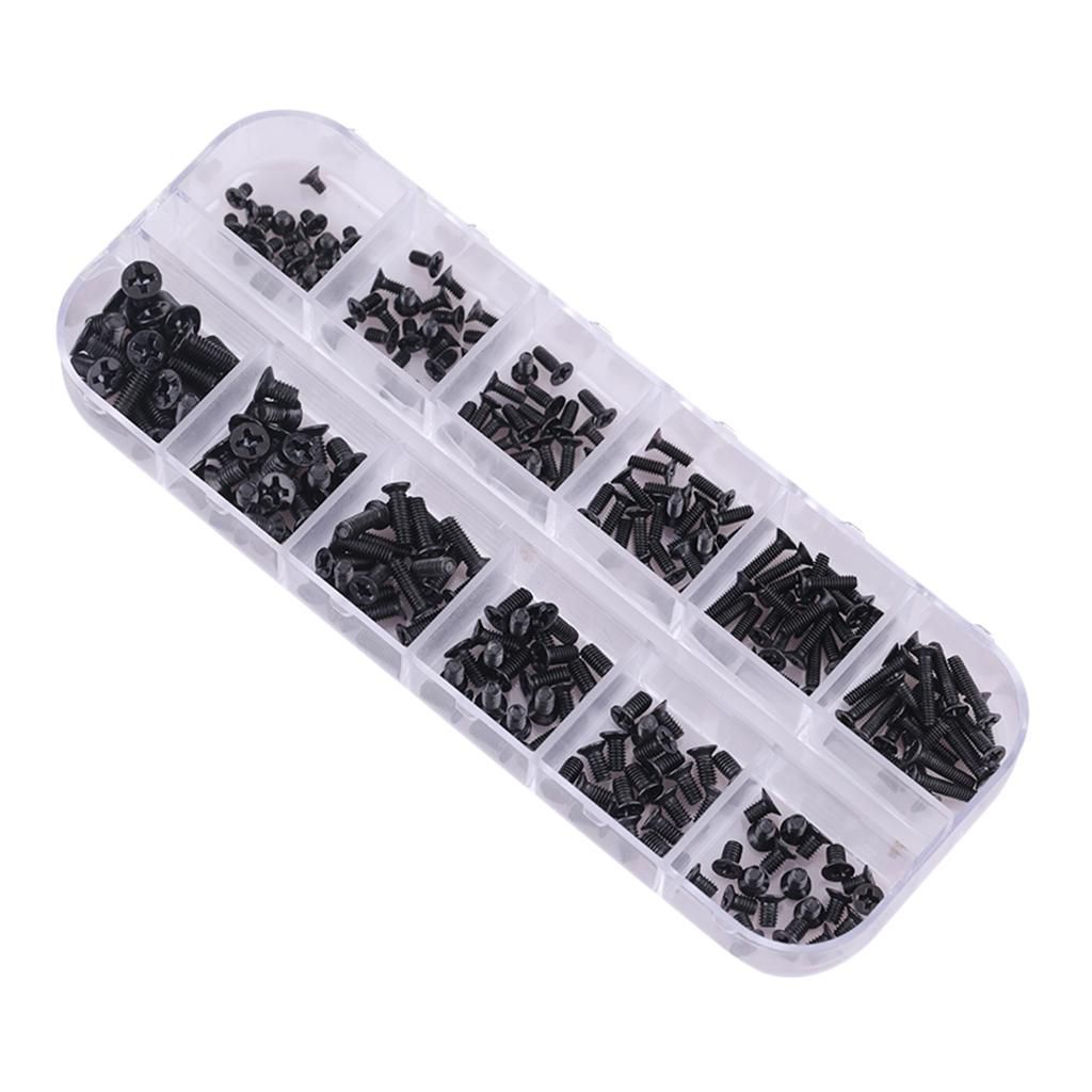 240 Packs Notebook M2 M2.5 M3 Screws For HP Motherboard