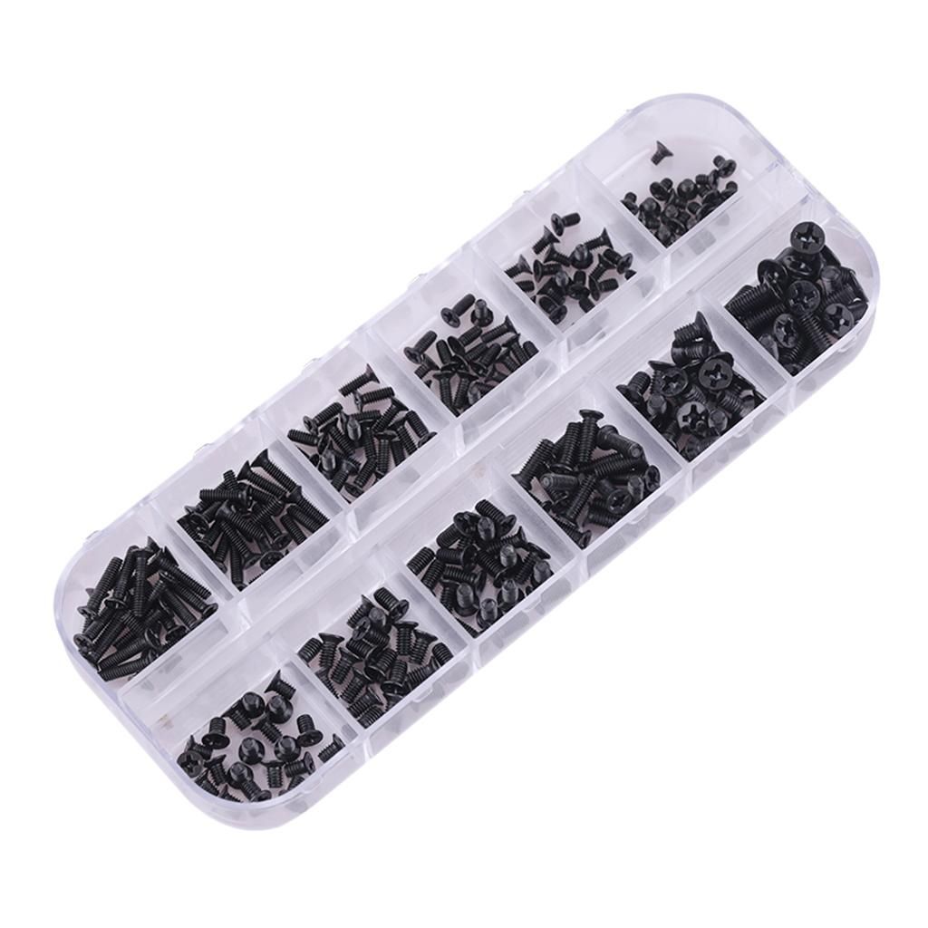 240 Packs Notebook M2 M2.5 M3 Screws For HP Motherboard