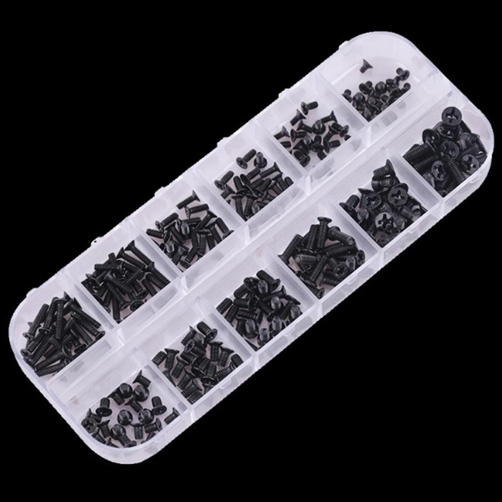 240 Packs Notebook M2 M2.5 M3 Screws For HP Motherboard