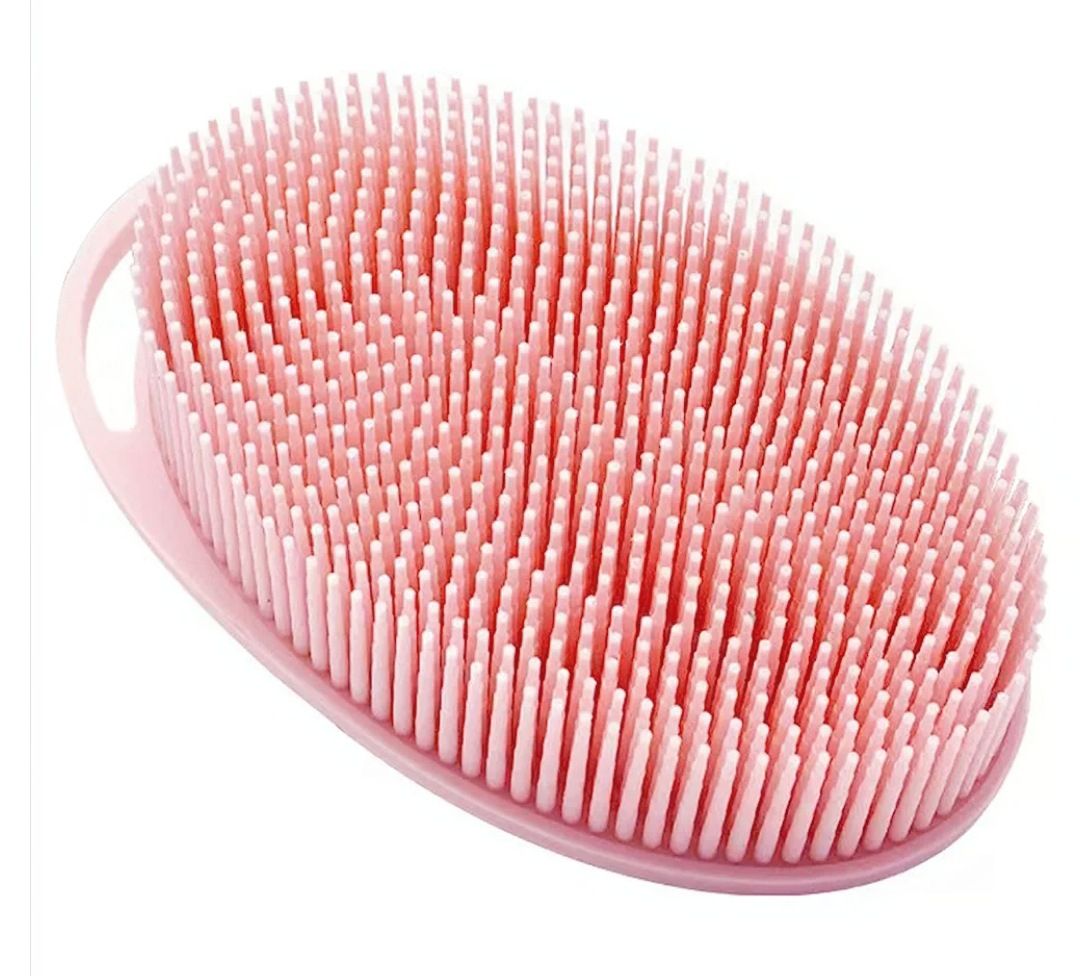 Silicone Body Exfoliating Bath  Brush/ Scrubber ( For Him & Her)2 PCS