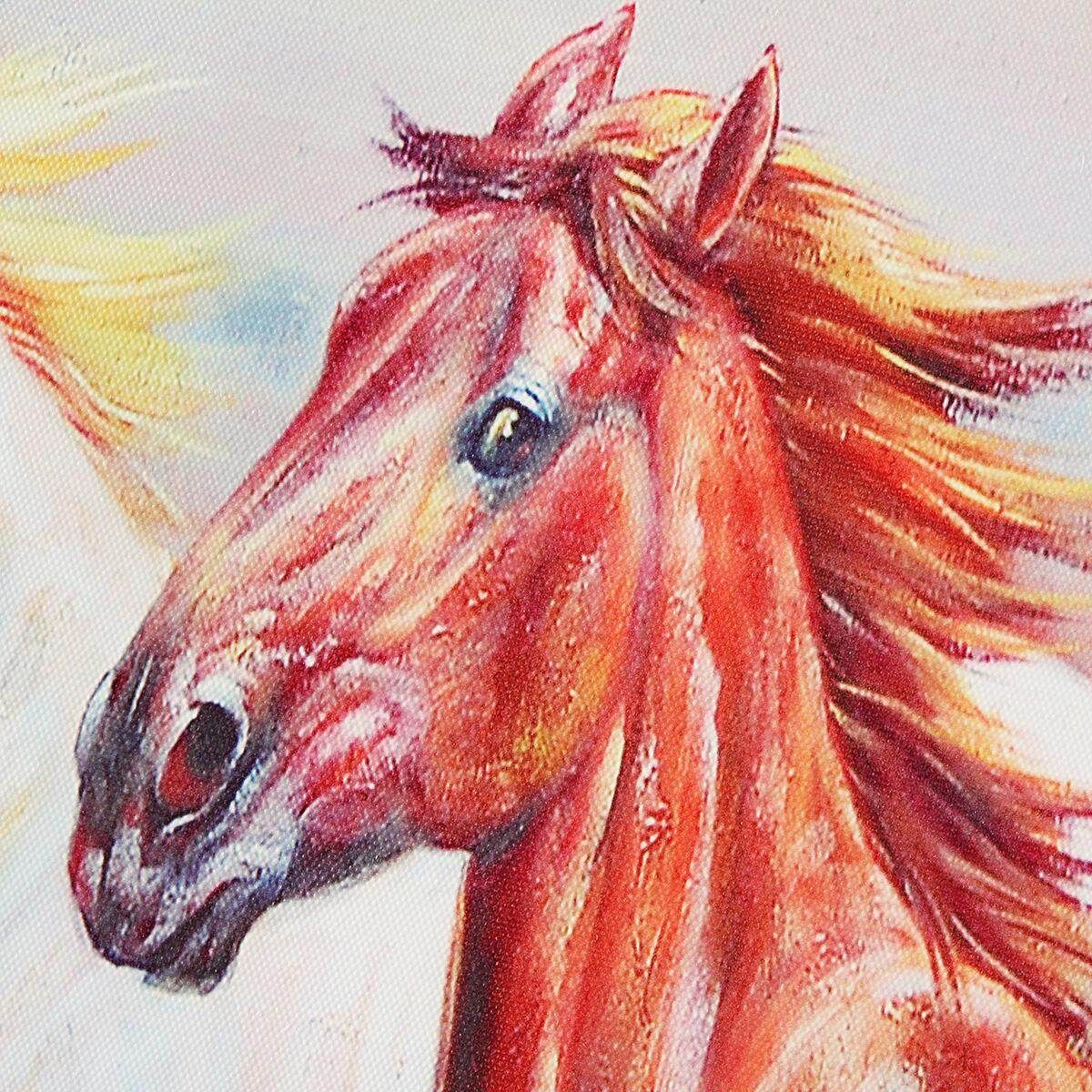 5Pcs Horses Wall Canvas Living Room Art Print Picture Decor Unframed