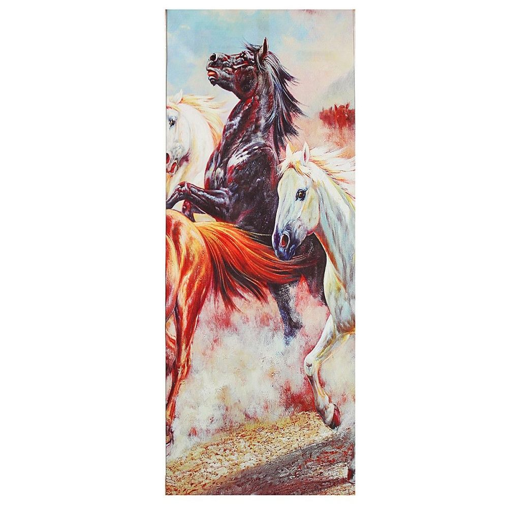 5Pcs Horses Wall Canvas Living Room Art Print Picture Decor Unframed