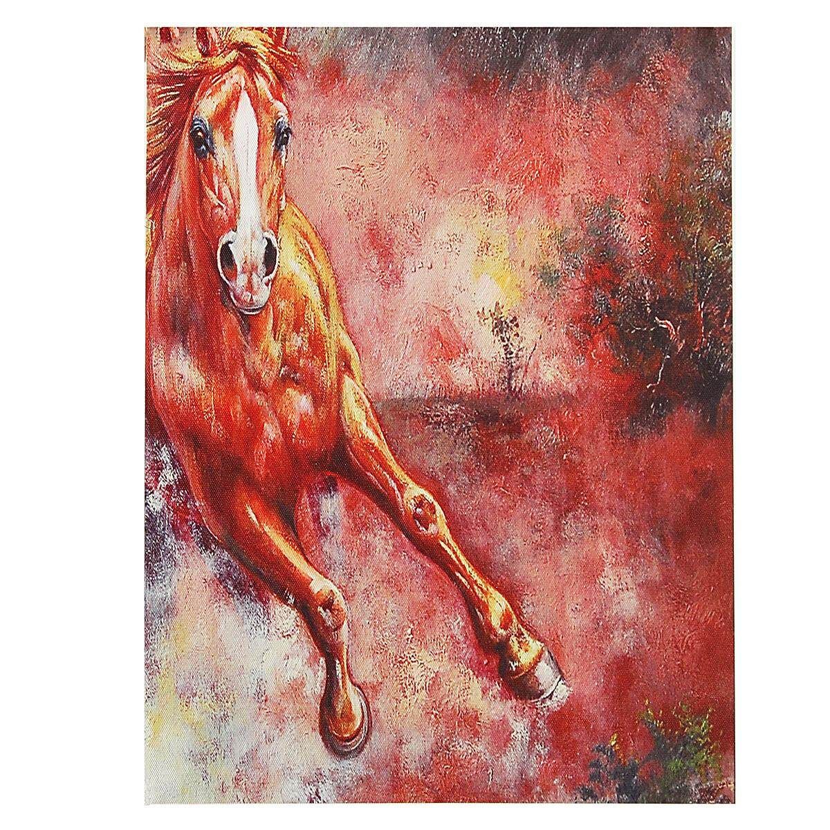 5Pcs Horses Wall Canvas Living Room Art Print Picture Decor Unframed