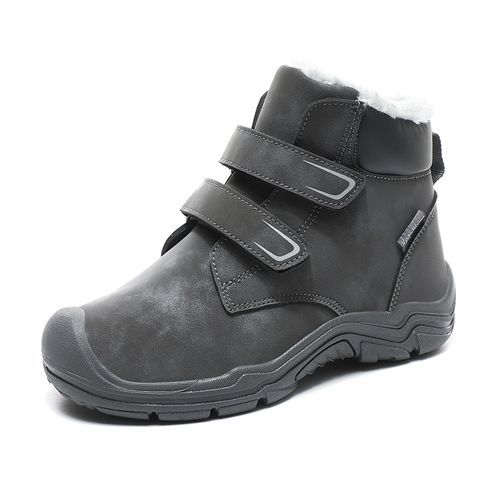 Boys, Girls And Children's Casual Trend Snow Boots-Grey