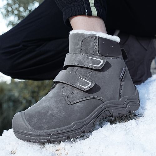 Boys, Girls And Children's Casual Trend Snow Boots-Grey