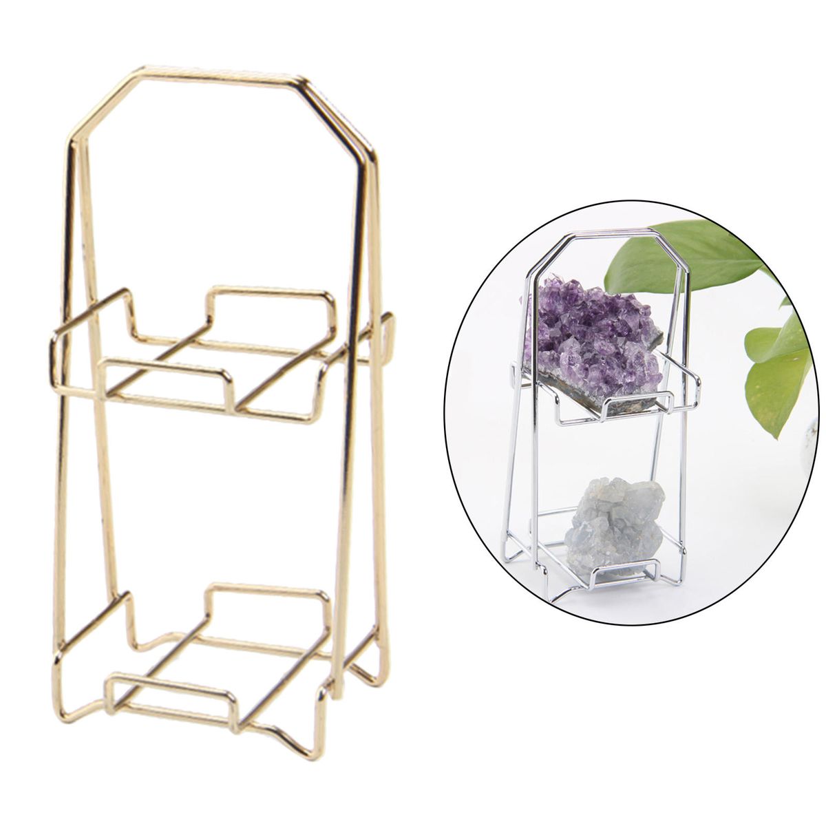 Display Stand Space Saving Decorative For Gemstone Ball