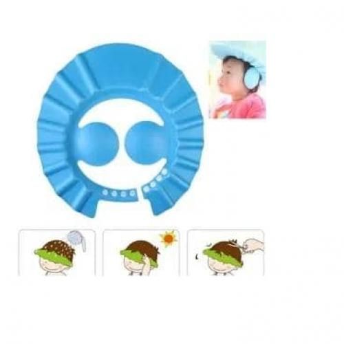 Baby Adjustable Shampoo Shower Bathing Protect Cap Bath Cap