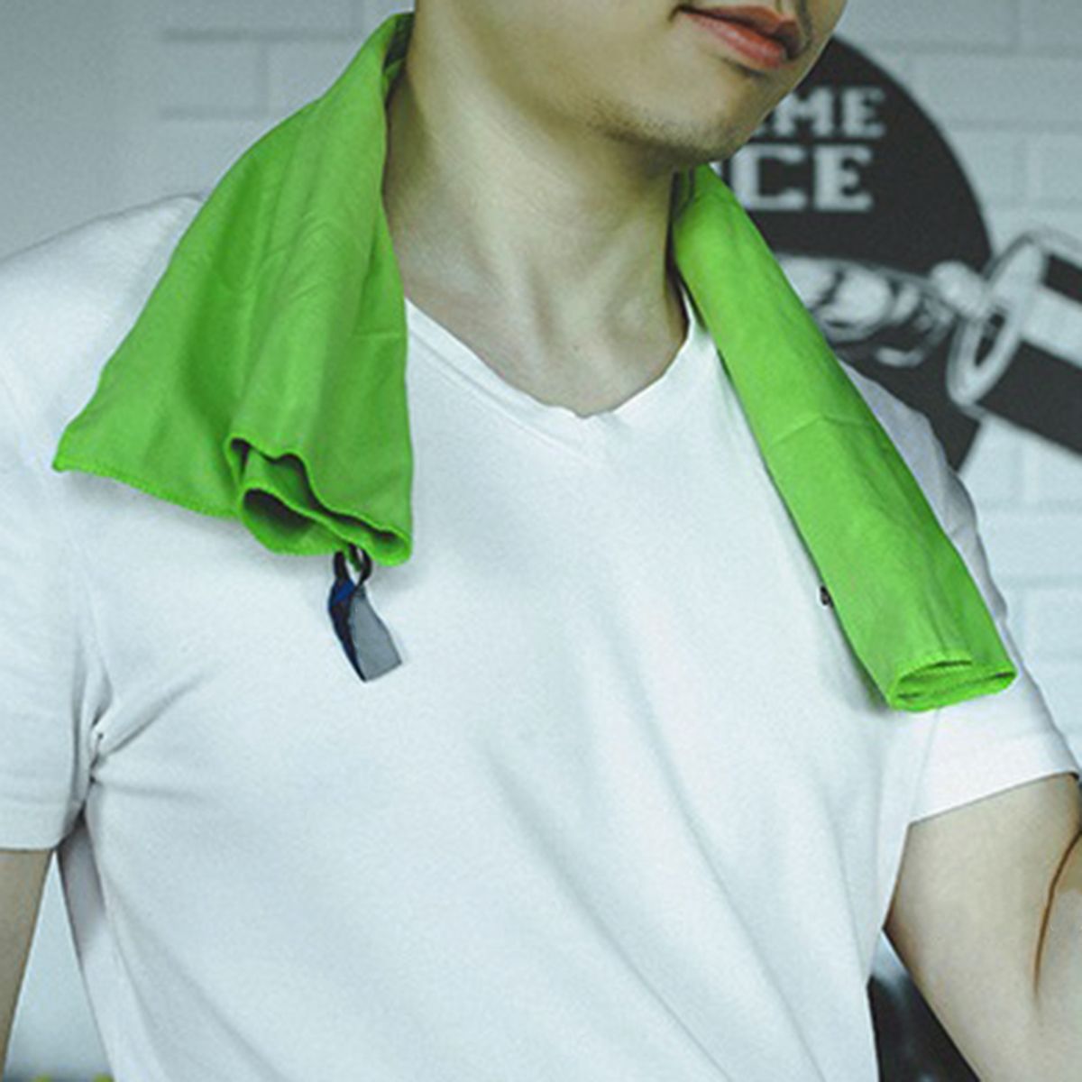 Outdoor Towel Fitness Workout Sweat Towel Green