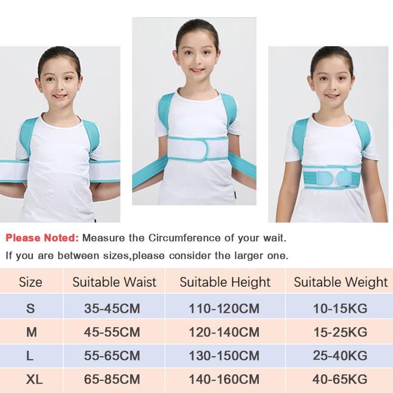 Adjustable Children Posture Corrector Back Support Belt Kids Orthopedic Corset